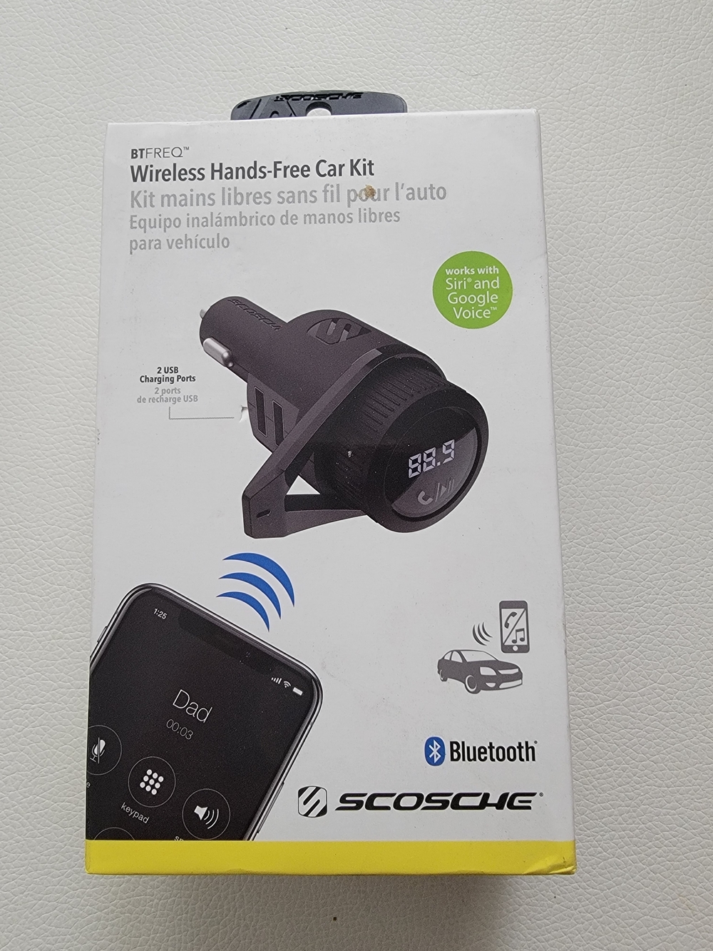 Scosche Wireless Hands-Free Car Kit with Bluetooth